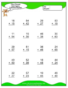 İşlemler yaprak test